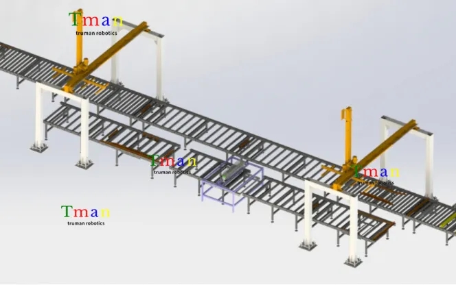 二轴桁架移料机械手产品结构图03