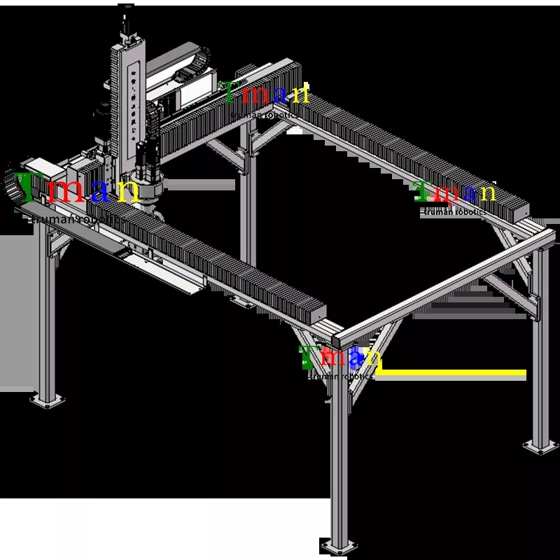 五轴桁架搬运机械手产品结构图