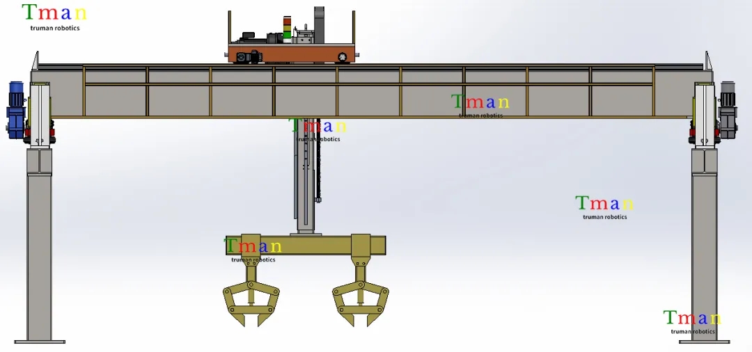 大行程重载搬运机械手产品结构图02