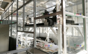 卫浴切边钻孔生产线 切边搬运钻孔组合机械手 可定制