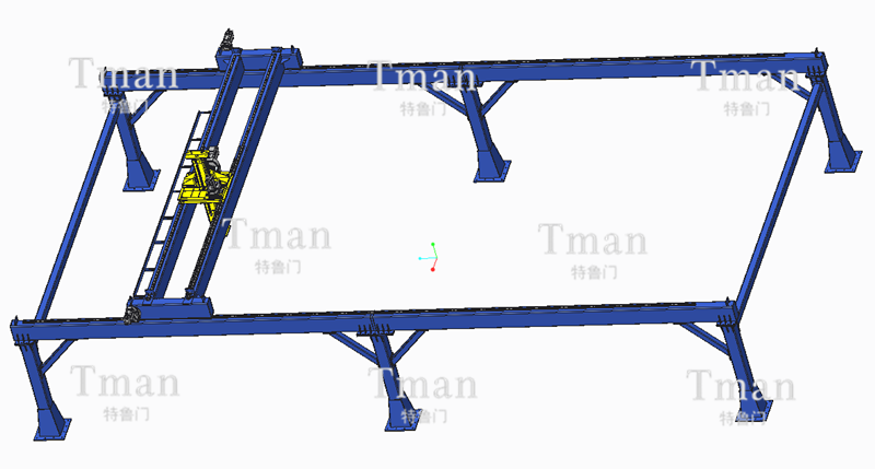 三轴桁架焊接机械手 载荷200kg 可定制  