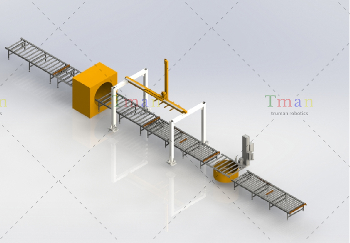 复合材料自动覆膜生产线 复合材料自动覆膜生产线
