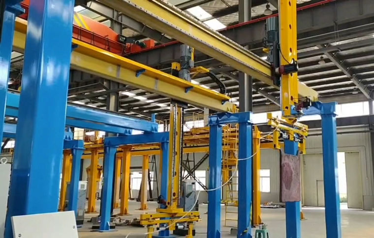 阳极板搬运桁架机械手