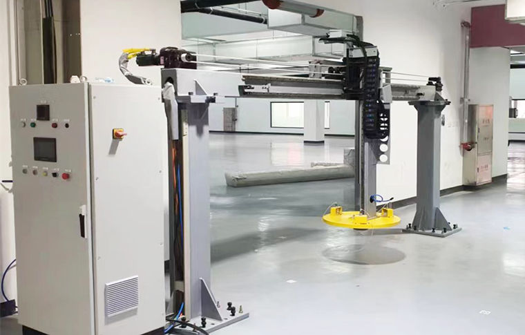 料桶加去盖桁架机械手