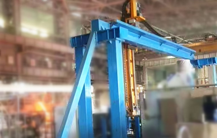 阳极板送料桁架机械手