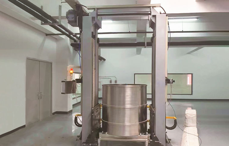 料桶拆叠垛桁架机械手