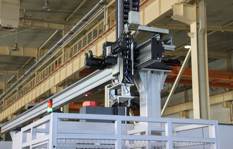 机床上下料桁架机械手